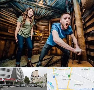 اتاق فرار ترسناک در بلوار فردوس