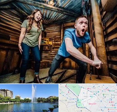 اتاق فرار ترسناک در کوهسنگی مشهد