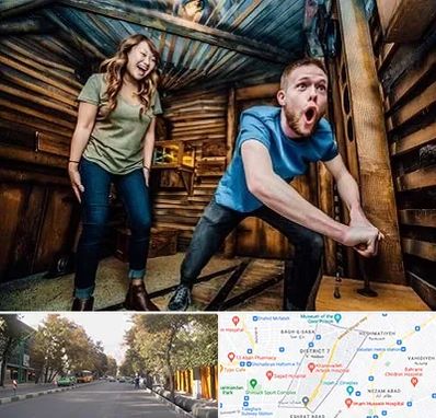 اتاق فرار ترسناک در شریعتی