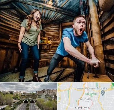 اتاق فرار ترسناک در یوسف آباد