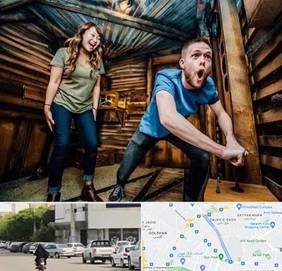 اتاق فرار ترسناک در قدوسی شرقی شیراز