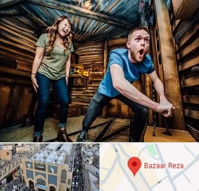 اتاق فرار ترسناک در بازار رضا مشهد