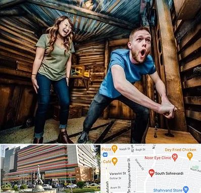 اتاق فرار ترسناک در سهروردی