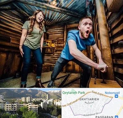 اتاق فرار ترسناک در اختیاریه