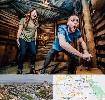 اتاق فرار ترسناک در معالی آباد شیراز