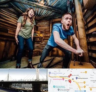 اتاق فرار ترسناک در پارک وی