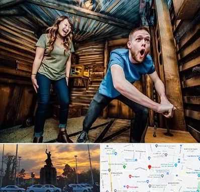 اتاق فرار ترسناک در میدان حر