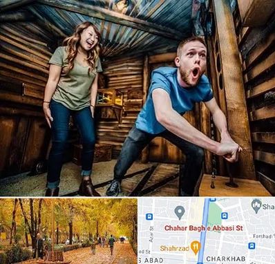 اتاق فرار ترسناک در چهارباغ اصفهان