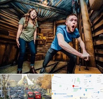 اتاق فرار ترسناک در خیابان آزادی