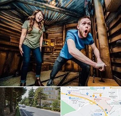 اتاق فرار ترسناک در مهرویلا کرج