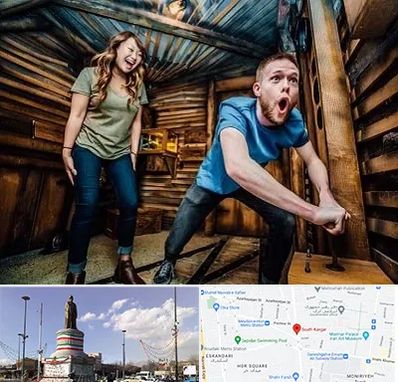 اتاق فرار ترسناک در کارگر جنوبی