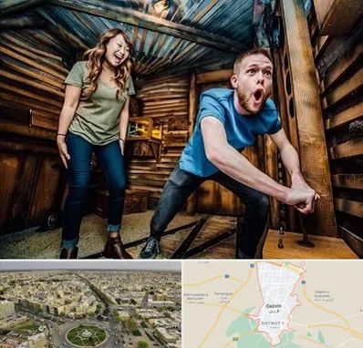 اتاق فرار ترسناک در قزوین