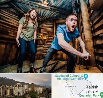 اتاق فرار ترسناک در زعفرانیه