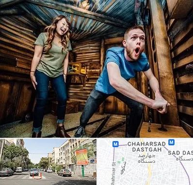 اتاق فرار ترسناک در چهارصد دستگاه