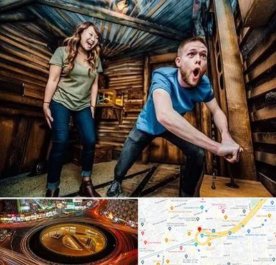 اتاق فرار ترسناک در میدان ولیعصر