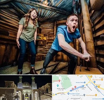 اتاق فرار ترسناک در زرگری شیراز