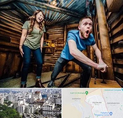 اتاق فرار ترسناک در ولنجک