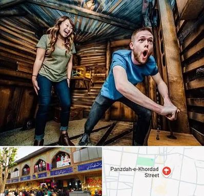 اتاق فرار ترسناک در 15 خرداد