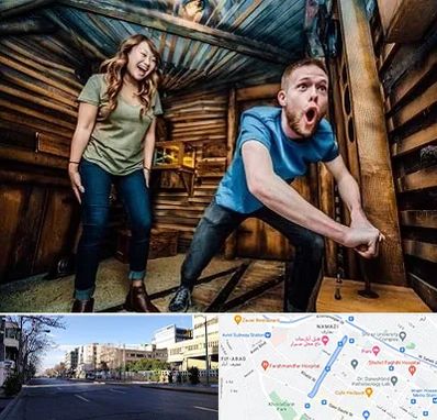 اتاق فرار ترسناک در خیابان ملاصدرا شیراز