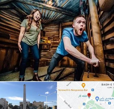 اتاق فرار ترسناک در فلکه گاز شیراز