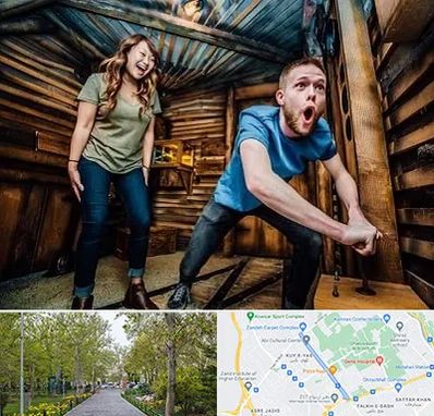 اتاق فرار ترسناک در قدوسی غربی شیراز