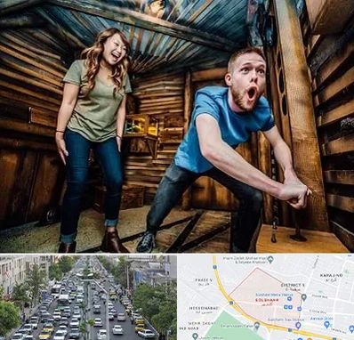 اتاق فرار ترسناک در گلشهر کرج