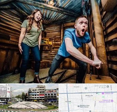 اتاق فرار ترسناک در مرکز تهران