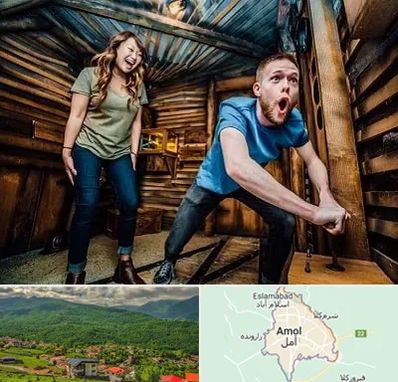 اتاق فرار ترسناک در آمل