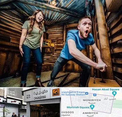 اتاق فرار ترسناک در منیریه