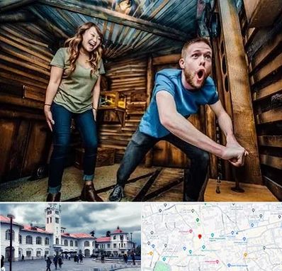 اتاق فرار ترسناک در میدان شهرداری رشت