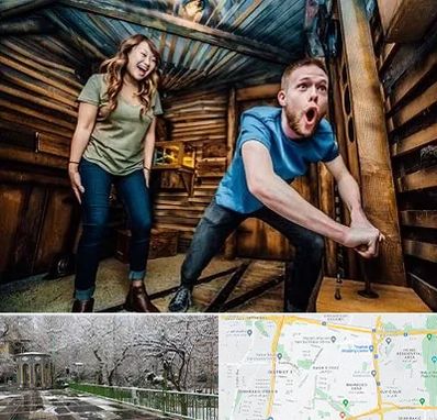 اتاق فرار ترسناک در باغ فیض