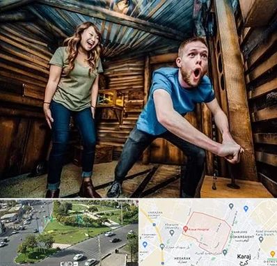 اتاق فرار ترسناک در شاهین ویلا کرج