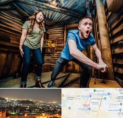 اتاق فرار ترسناک در مارلیک کرج