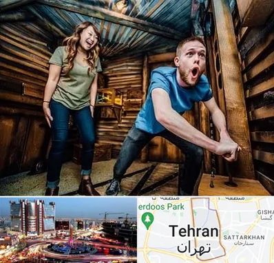 اتاق فرار ترسناک در صادقیه تهران