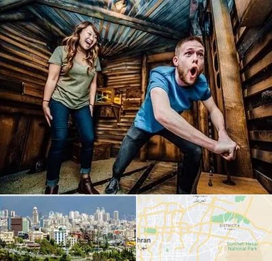 اتاق فرار ترسناک در شرق تهران