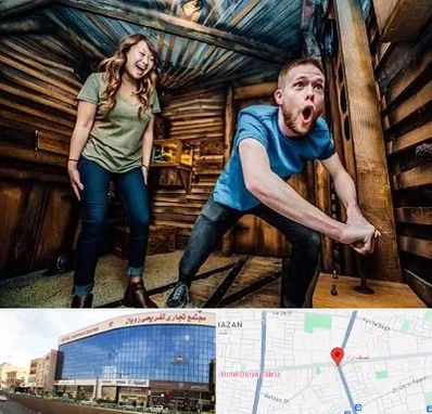 اتاق فرار ترسناک در نصف راه تبریز