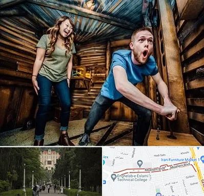 اتاق فرار ترسناک در بلوار معلم رشت