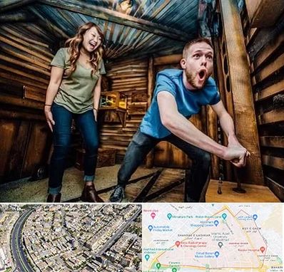 اتاق فرار ترسناک در شهرک غرب مشهد