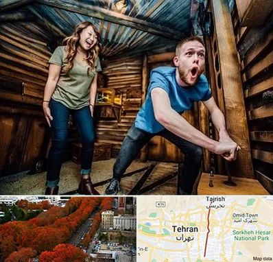 اتاق فرار ترسناک در ولیعصر