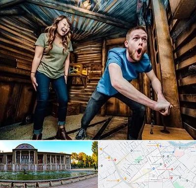 اتاق فرار ترسناک در عفیف آباد شیراز