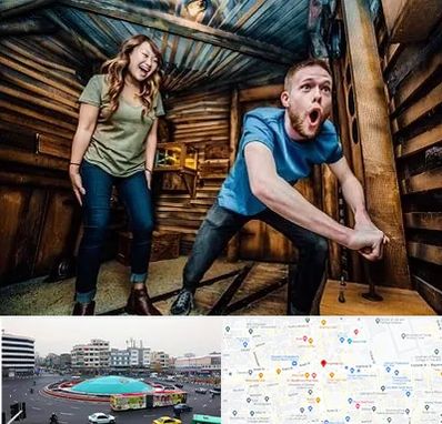 اتاق فرار ترسناک در میدان انقلاب