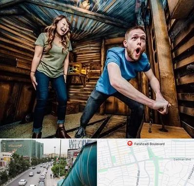 اتاق فرار ترسناک در بلوار فرحزادی