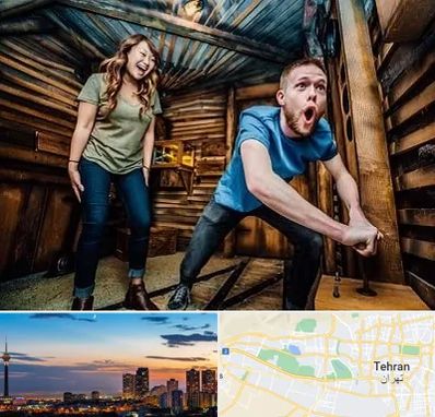 اتاق فرار ترسناک در غرب تهران