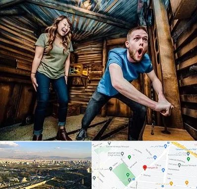 اتاق فرار ترسناک در هنگام