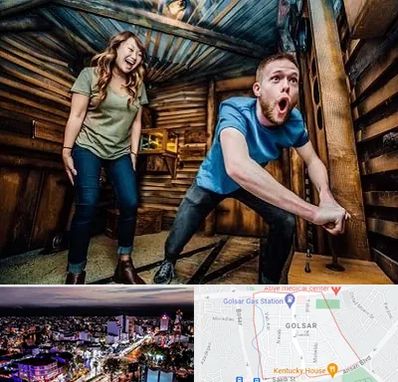 اتاق فرار ترسناک در گلسار رشت