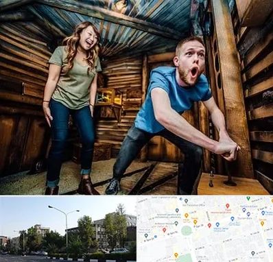 اتاق فرار ترسناک در میدان کاج