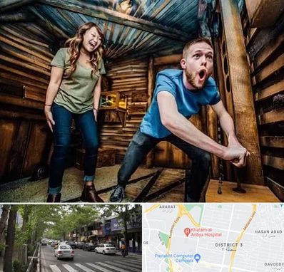 اتاق فرار ترسناک در ظفر