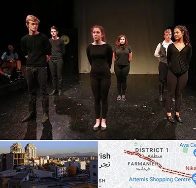 آموزشگاه اجرا در فرمانیه 