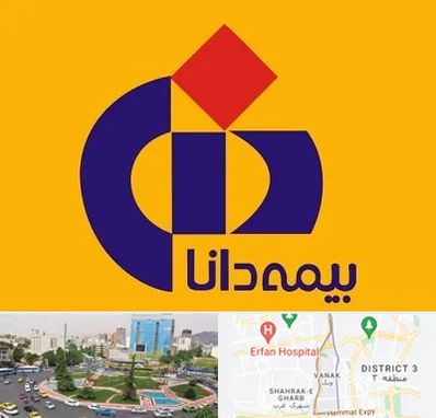 بیمه دانا در ونک 