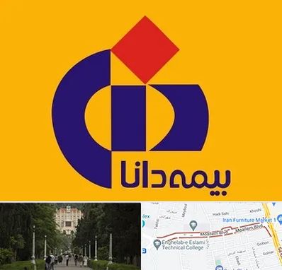 بیمه دانا در بلوار معلم رشت 